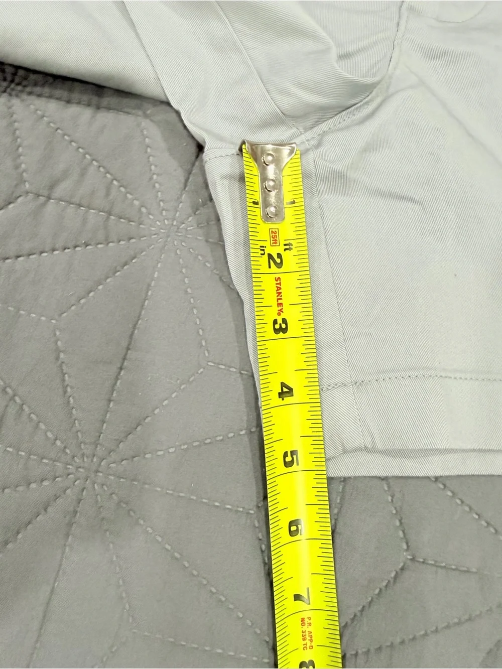 J. Crew Light Gray Flat-Front Stretch Shorts